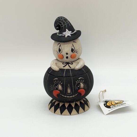 Bethany Lowe Other - Bethany Lowe Johanna Parker Incognito Gus & Tito Ghost Halloween Container NEW